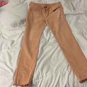 American eagle - jeggings - coral jeans